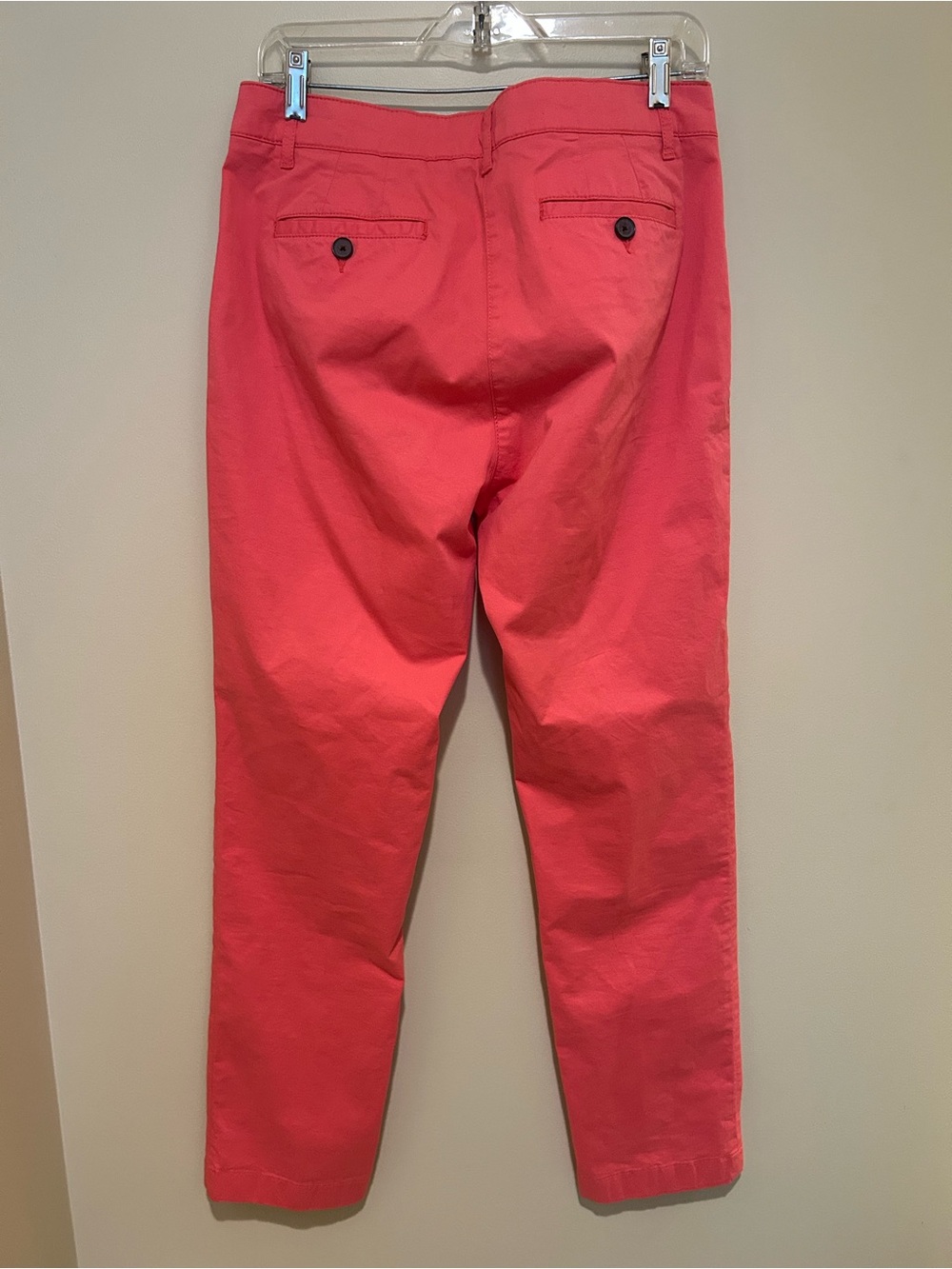 Boden Women’s Coral Straight Leg Chinos   98% Cotton Like New Size 8 - Picture 2 of 7